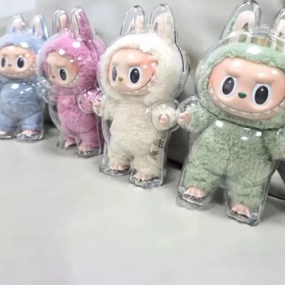 Monsters Exciting Macaron Labubu Cover Case Holder Protector - Picture 4 of 6